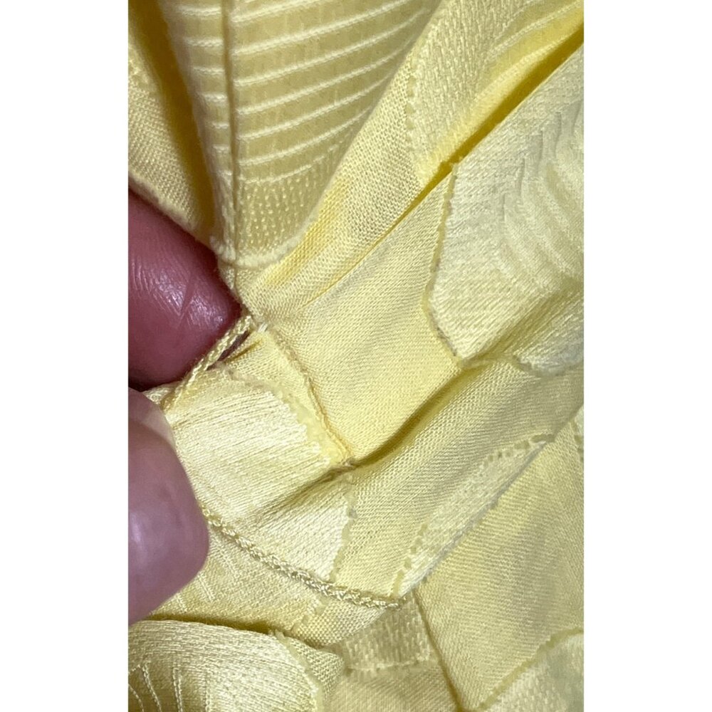 Retro Dress Yellow Fit Flare 50s Midi Full Skirt Nostalgia Party Wedding Women 4 - Picture 8 of 13